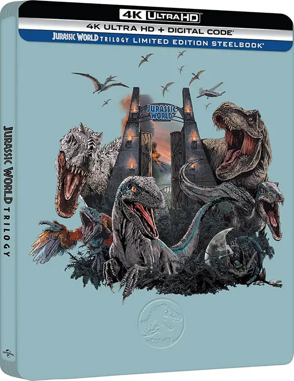 Jurassic World Trilogy Limited Edition 4k SteelBook
