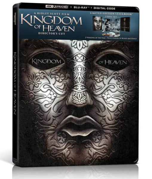 Kingdom Of Heaven Directors Cut 3 Discs 4k UHD open