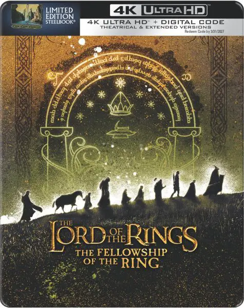 The Lord of the Rings: The Fellowship of the Ring 4k SteelBook