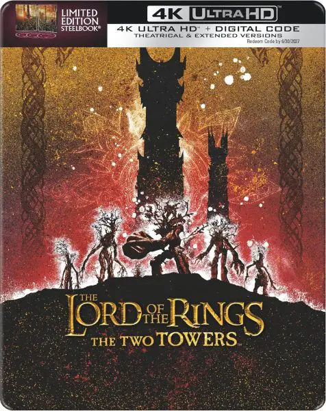 The Lord of the Rings - The Two Towers 4k Steelbook