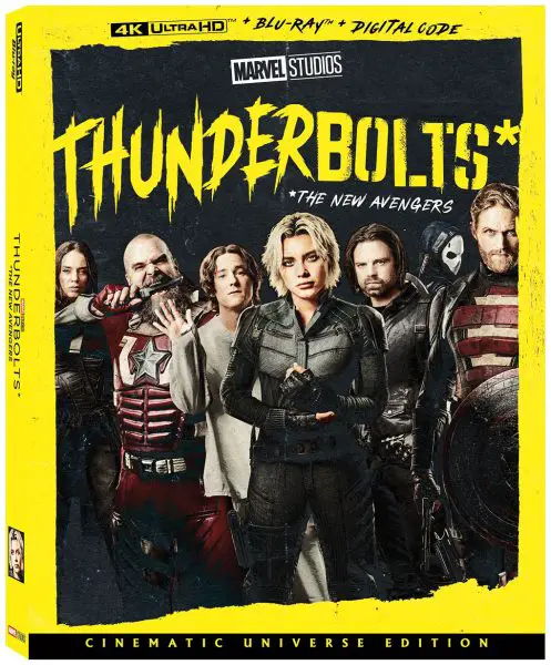 Thunderbolts 4k Blu-ray