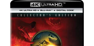 Jurassic World Rebirth 4k Blu-ray Digital Collectors Edition case