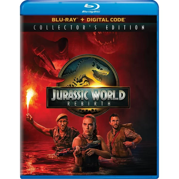 Jurassic World Rebirth Blu-ray Digital Collectors Edition case