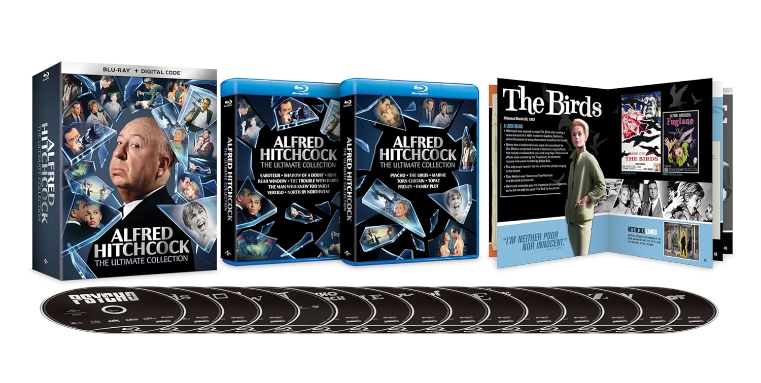 Alfred Hitchcock- The Ultimate Collection Blu-ray Digital