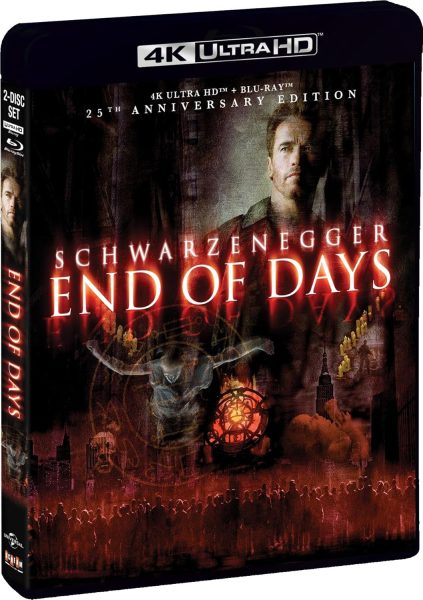 End Of Days (1999) 4k Blu-ray case