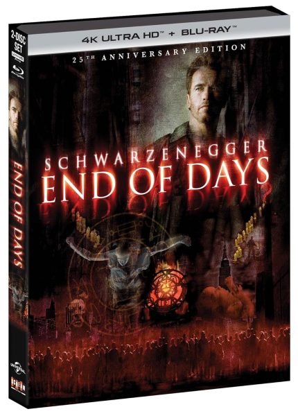 End Of Days (1999) 4k Blu-ray slipcover