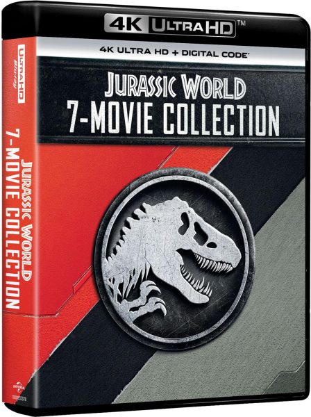 Jurassic World 7-Movie Collection 4k Blu-ray
