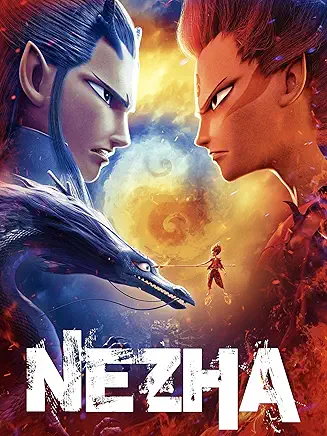 Ne Zha digital poster