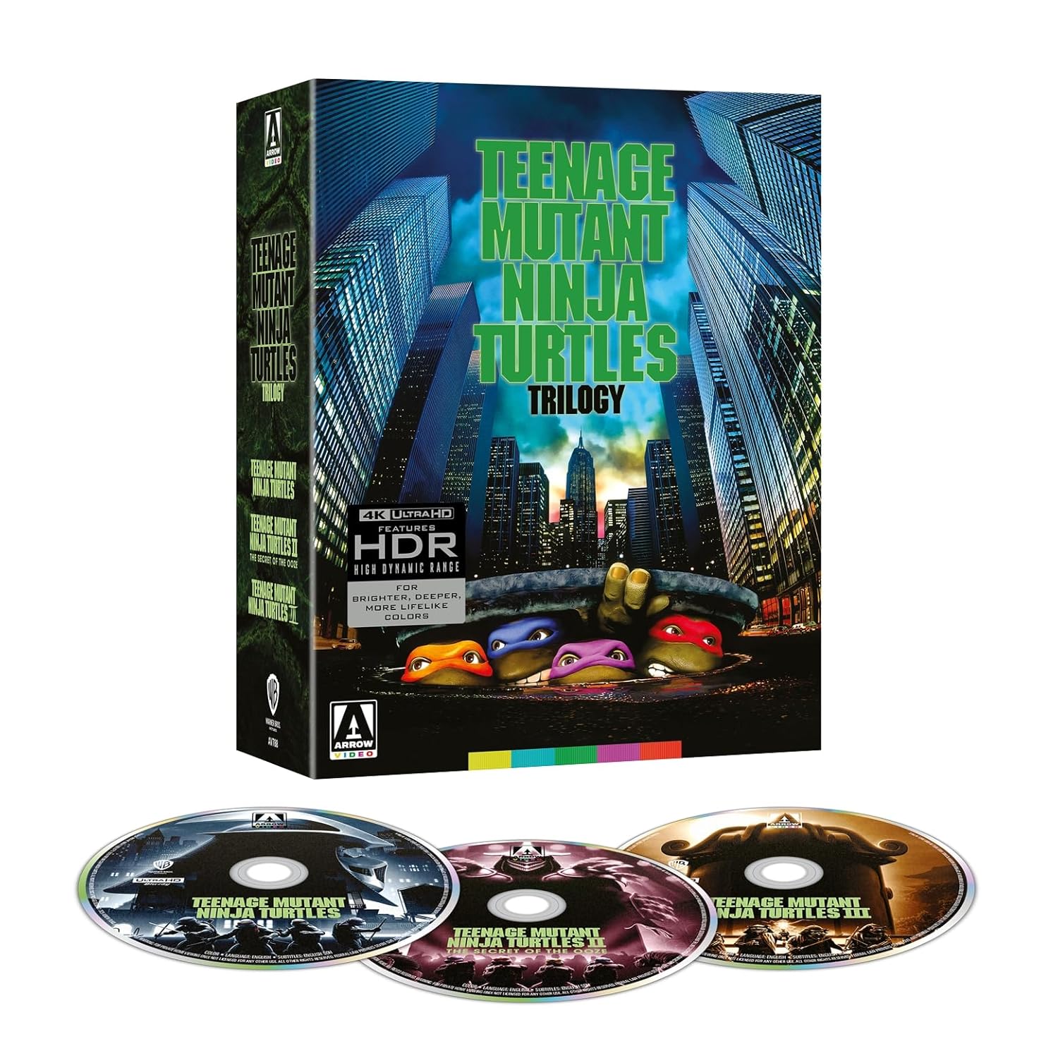 Teenage Mutant Ninja Turtles Trilogy 4k UHD