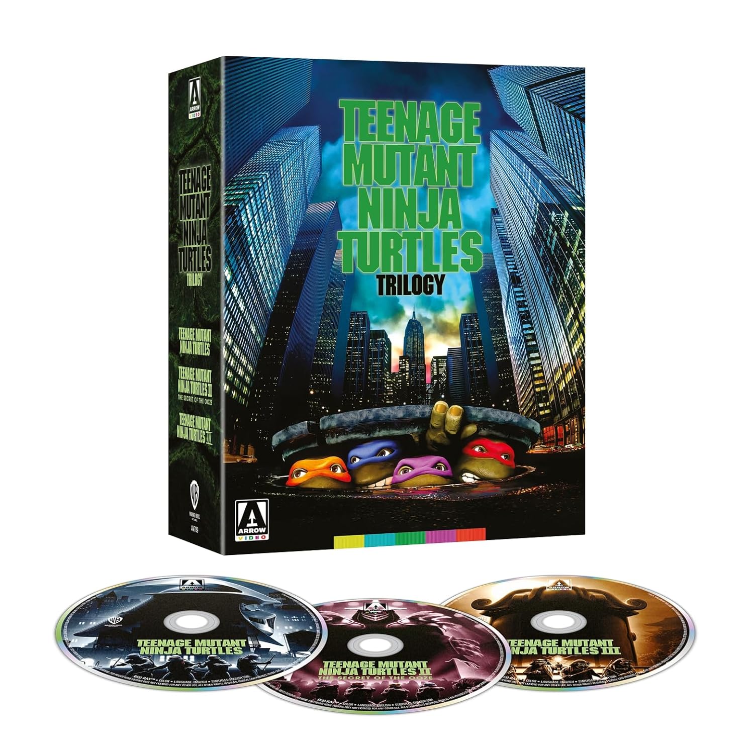 Teenage Mutant Ninja Turtles Trilogy Limited Edition Blu-ray