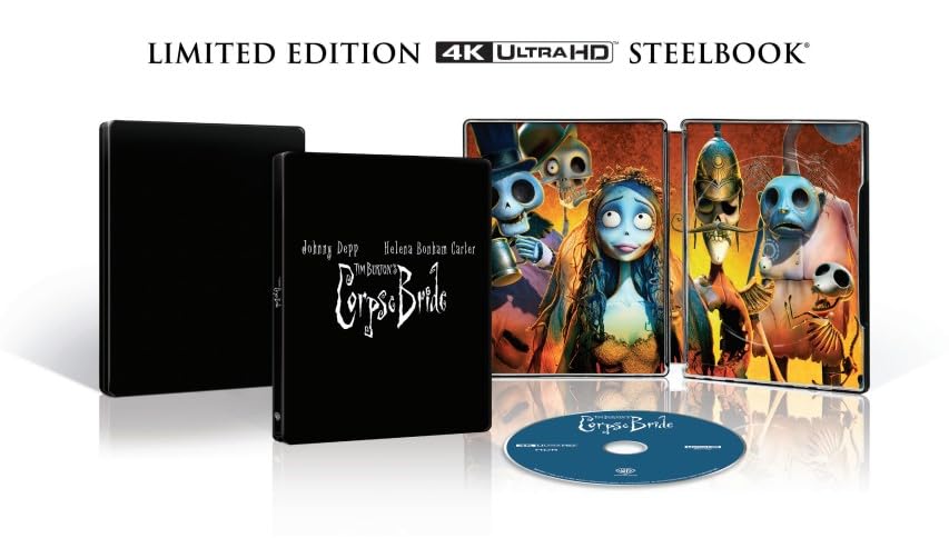 Tim Burton's Corpse Bride 4k UHD