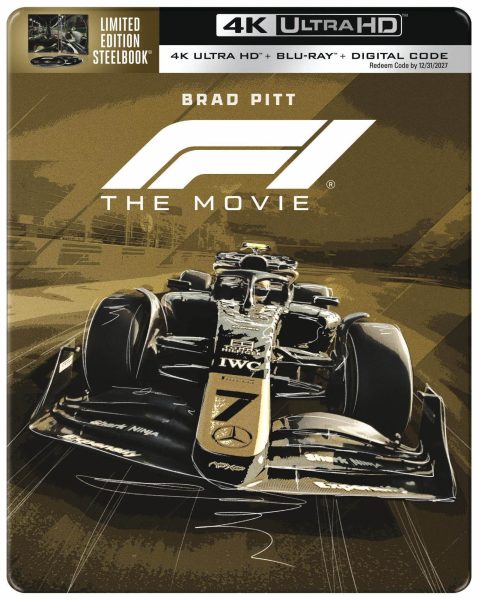 F1- The Movie 4k SteelBook