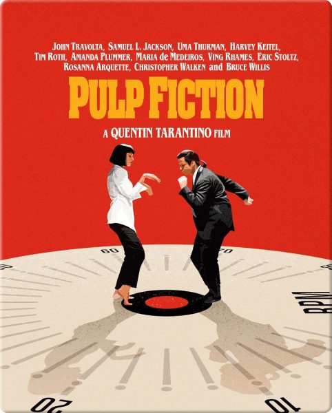 Pulp Fiction 4k UHD BD SteelBook reissue flat