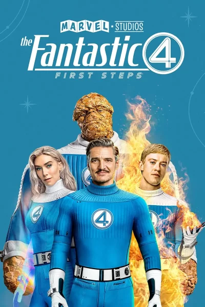 The Fantastic Four: First Steps digital poster
