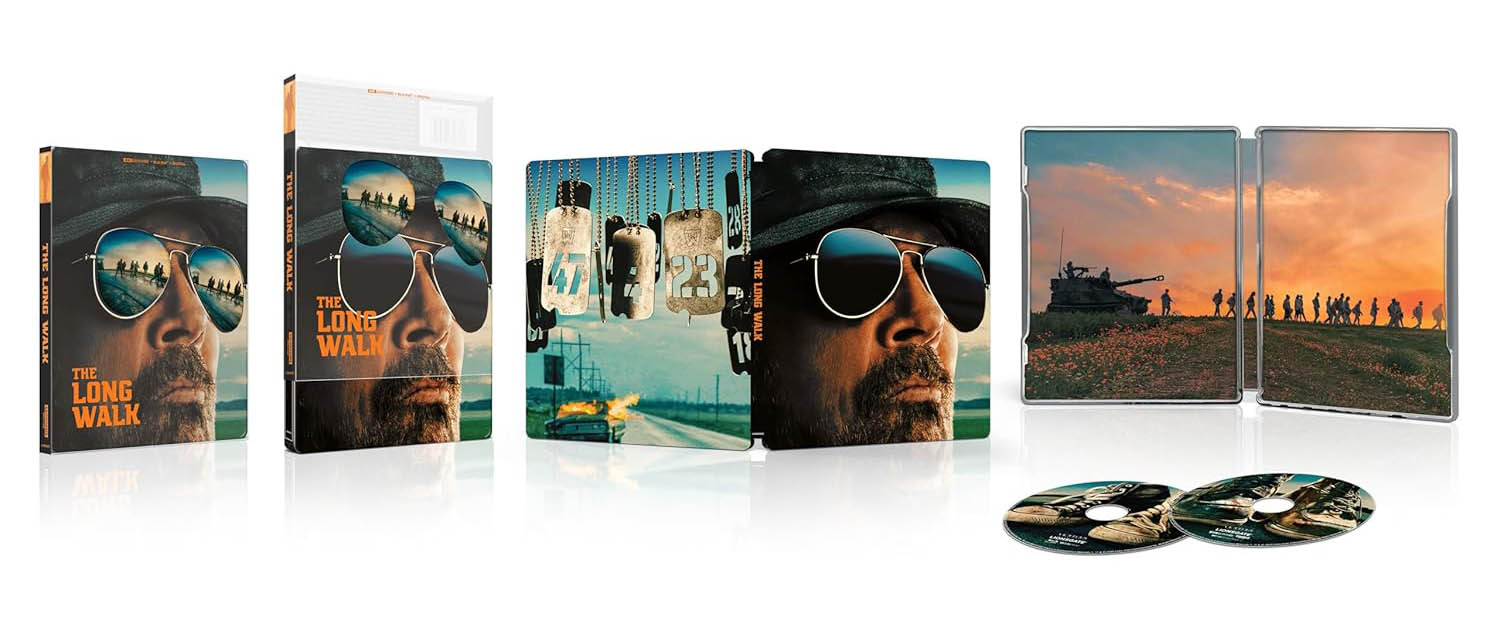 The Long Walk 4k SteelBook Amazon Exclusive open