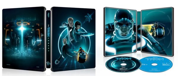 Tron Legacy 4k SteelBook exterior interior