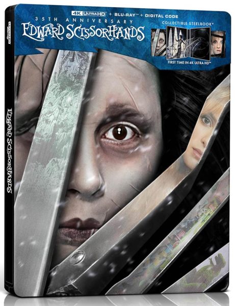 Edward Scissorhands 4k Blu-ray SteelBook