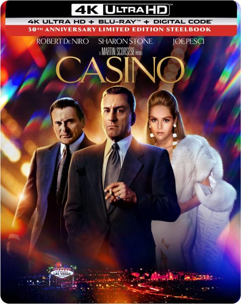 Casino (1995) 4k SteelBook 30th Anniversary