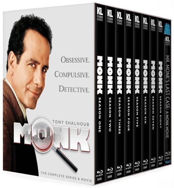 Monk The Complete Series + Movie Blu-ray