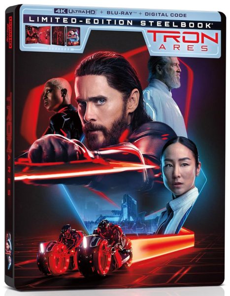 Tron: Ares 4k UHD Blu-ray Digital SteelBook