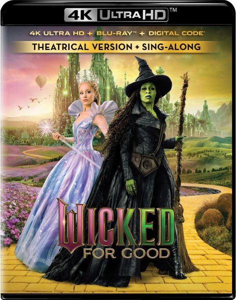 Wicked: For Good 4k UHD Blu-ray Digital