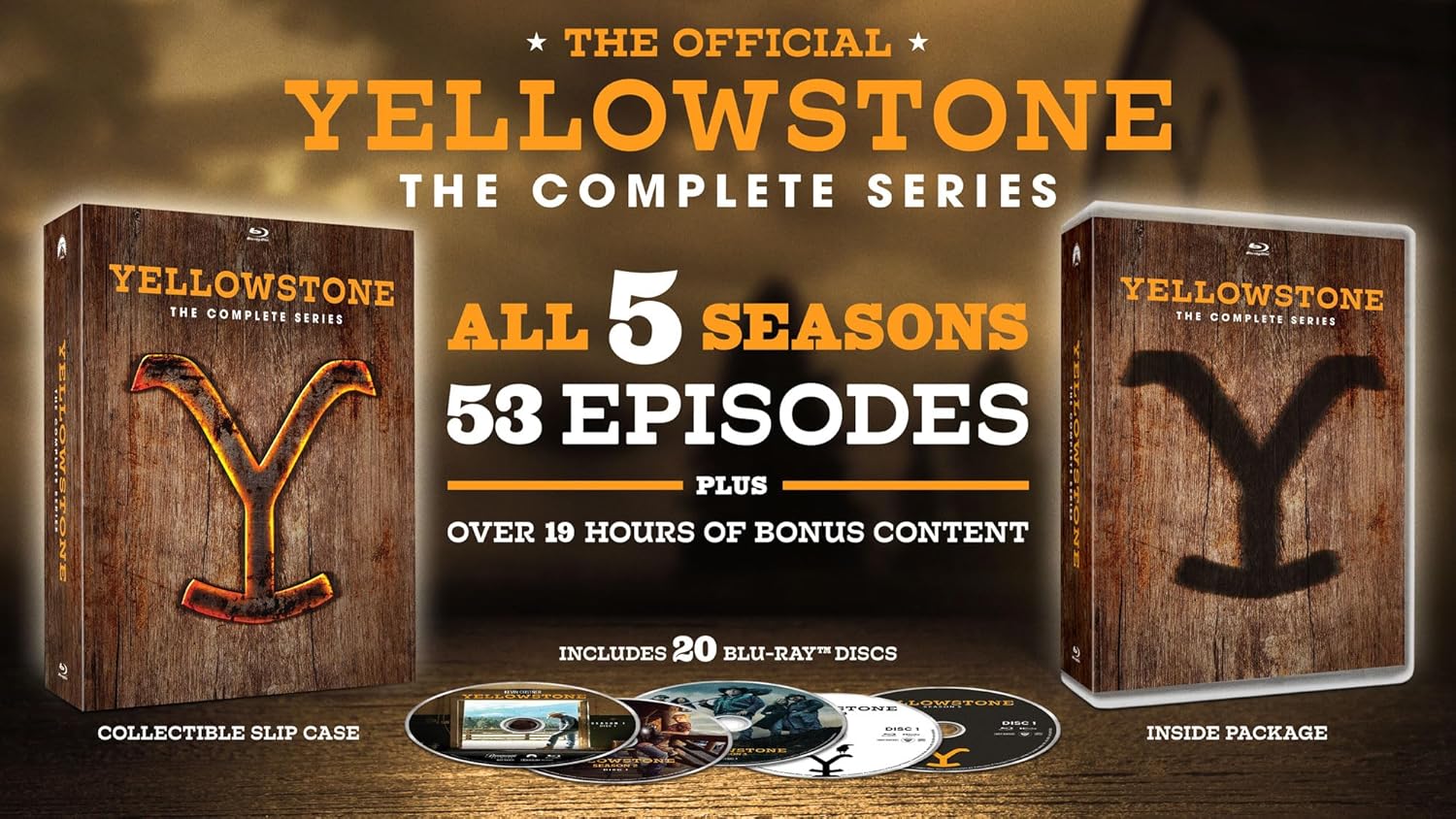 Yellowstone The Complete Series Blu-ray
