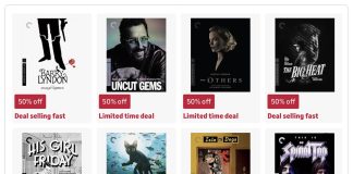 criterion collection 50% off