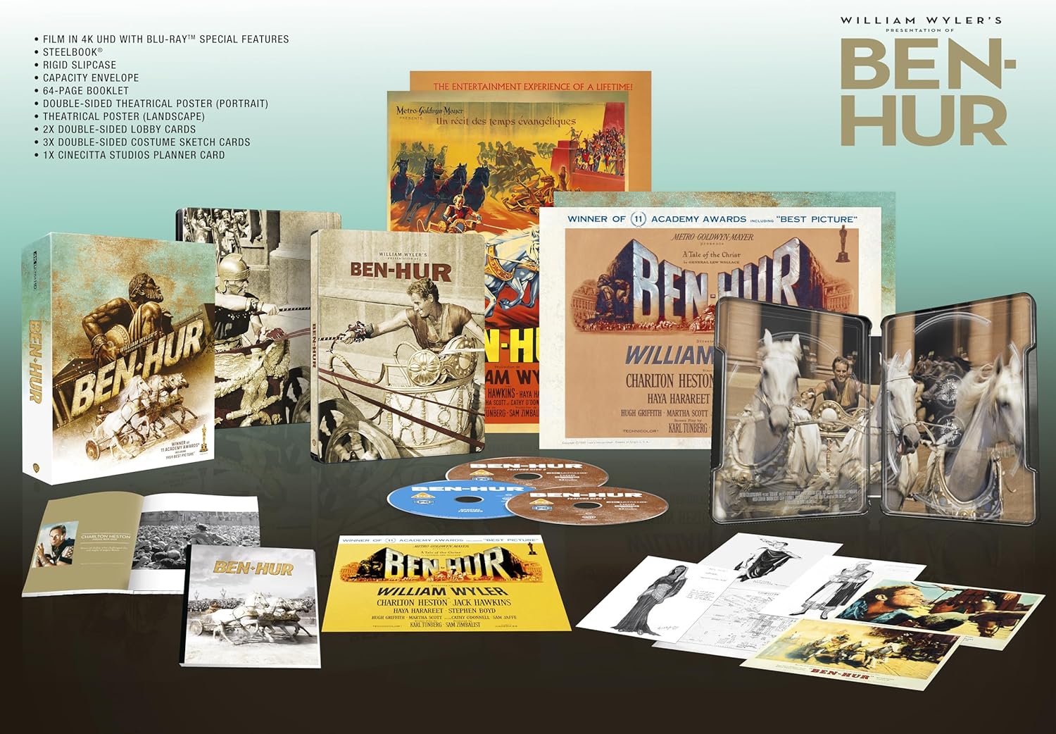 Ben-Hur Collectors Edition with 4k Steelbook