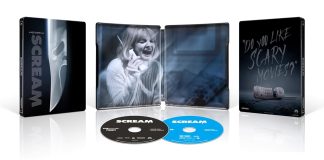 Scream 4k UHD Blu-ray SteelBook reprint 2025 open