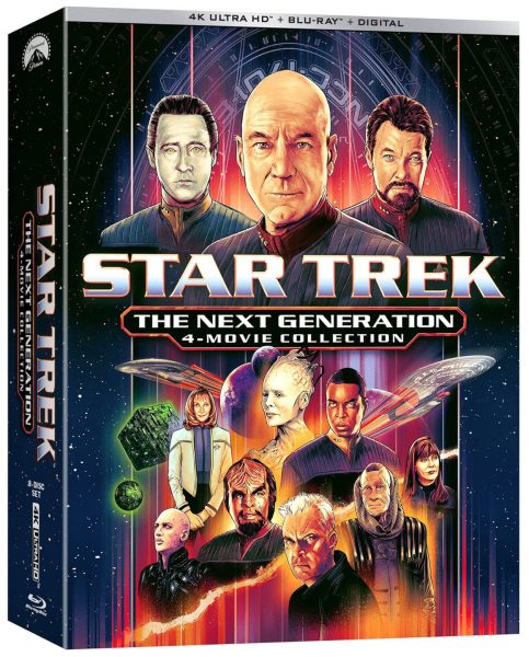 Star Trek The Next Generation 4-Movie Collection 4k UHD BD Digital