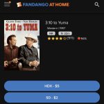 Fandango at Home Disc to Digital 3:10 to Yuma