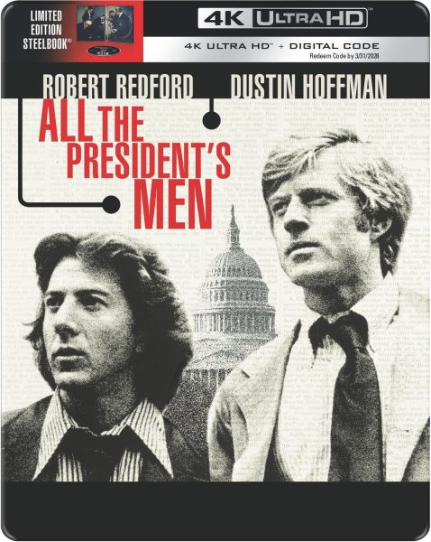 All the President's Men (1976) 4k Blu-ray SteelBook