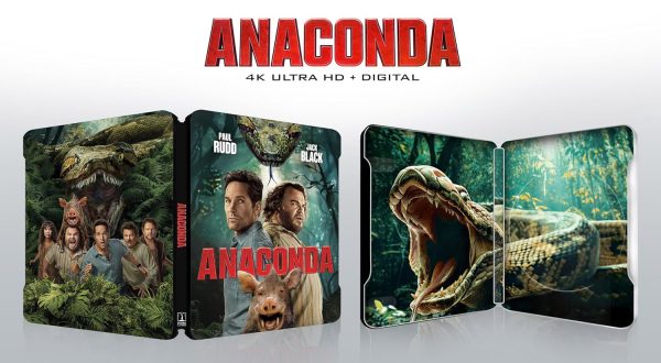 Anaconda 2025 4k SteelBook open