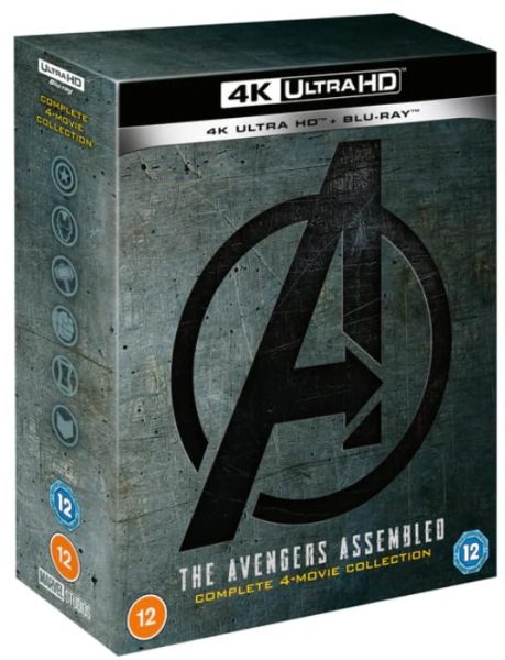 Avengers Assembled Complete 4-Movie Collection 4k UHD BD UK