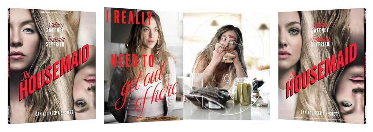 The Housemaid (2025) Digipack 4k inner pack