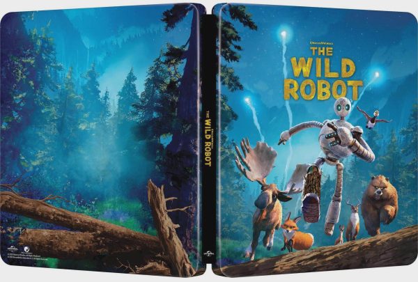 The Wild Robot 4k SteelBook exterior