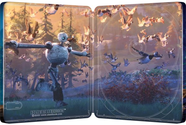 The Wild Robot 4k SteelBook interior