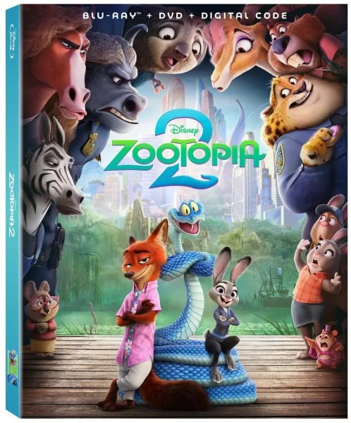 Zootopia 2 Blu-ray DVD Digital