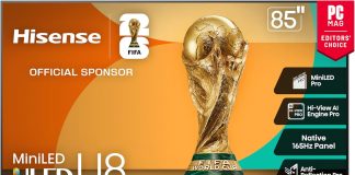 Deal Alert: Take $500 Off This Giant 85″ 4k HDR TV Hisense 85-inch Class U8 Mini-LED ULED 4K UHD Google Smart TV 85U8QG 2025 Model