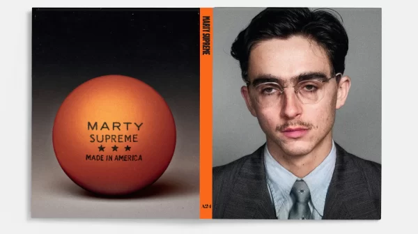 Marty Supreme 4k Blu-ray spread