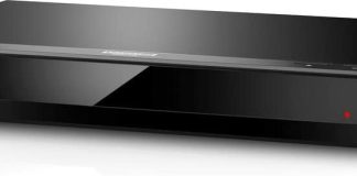 Panasonic DP-UB420-K 4k Blu-ray player angle