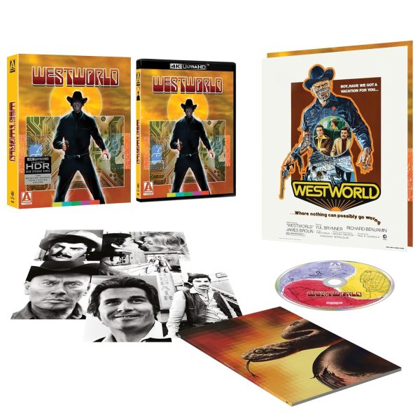 Westworld (1973) 4k Blu-ray Arrow Video open