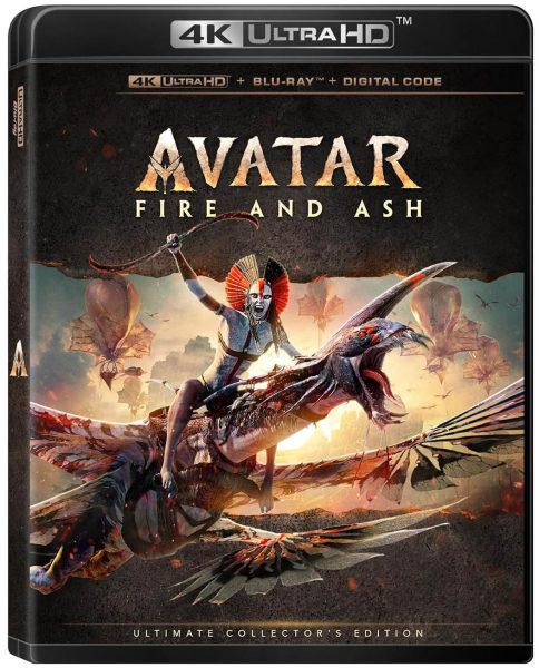 Avatar- Fire And Ash 4k Blu-ray Digital