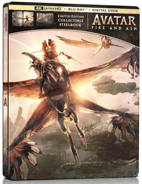 Avatar- Fire And Ash Limited Edition 4k SteelBook