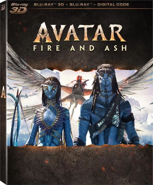 Avatar Fire and Ash 3D Blu-ray