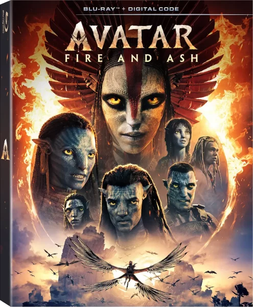 Avatar Fire and Ash Blu-ray
