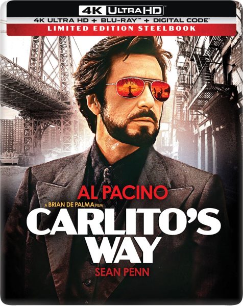Carlito's Way (1993) 4k UHD SteelBook