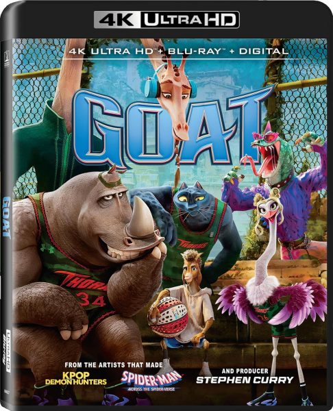 GOAT 4k Blu-ray
