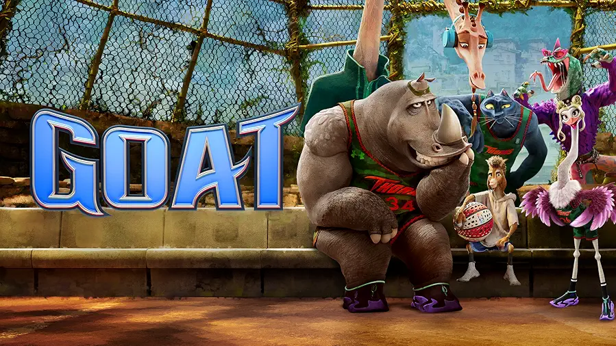 GOAT digital poster wide