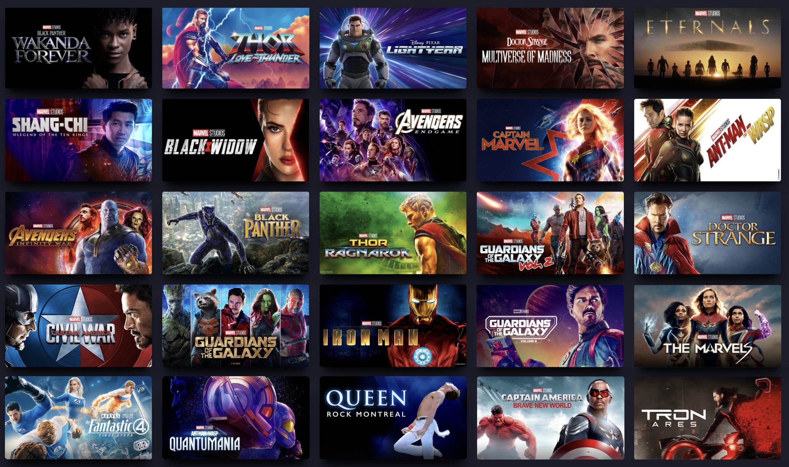Disney+ IMAX Enhanced movies 2026